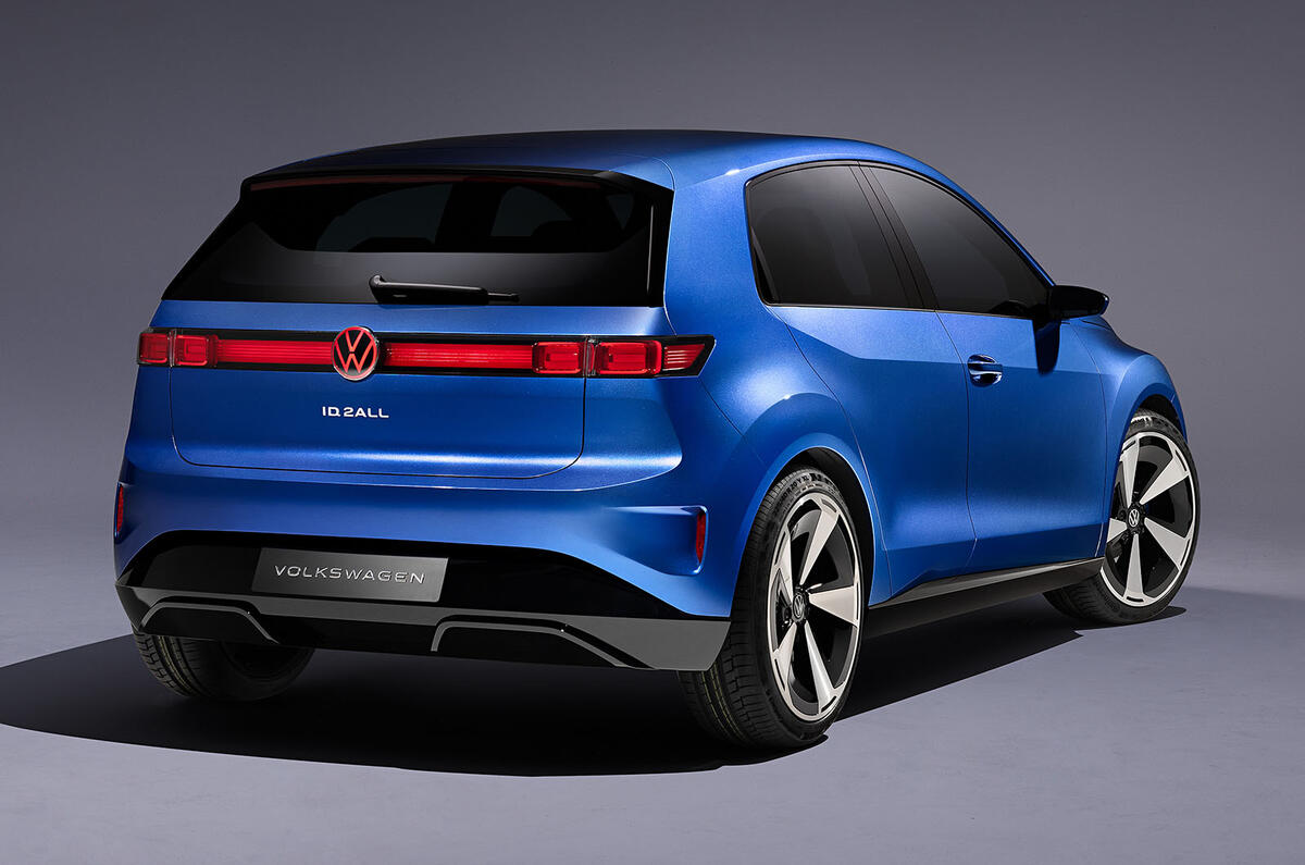 Volkswagen ID2all rear three quarter