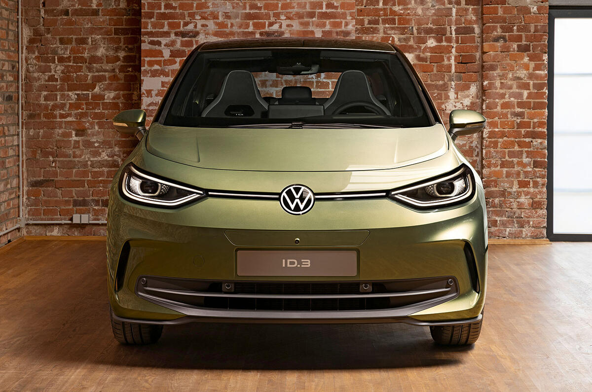 Volkswagen ID3 facelift front