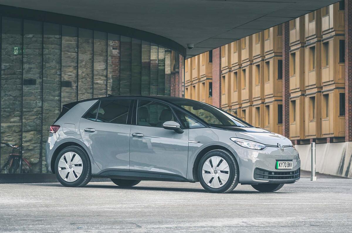 Volkswagen ID3 front three quarter