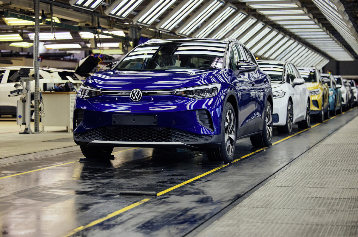 Volkswagen ID4 production