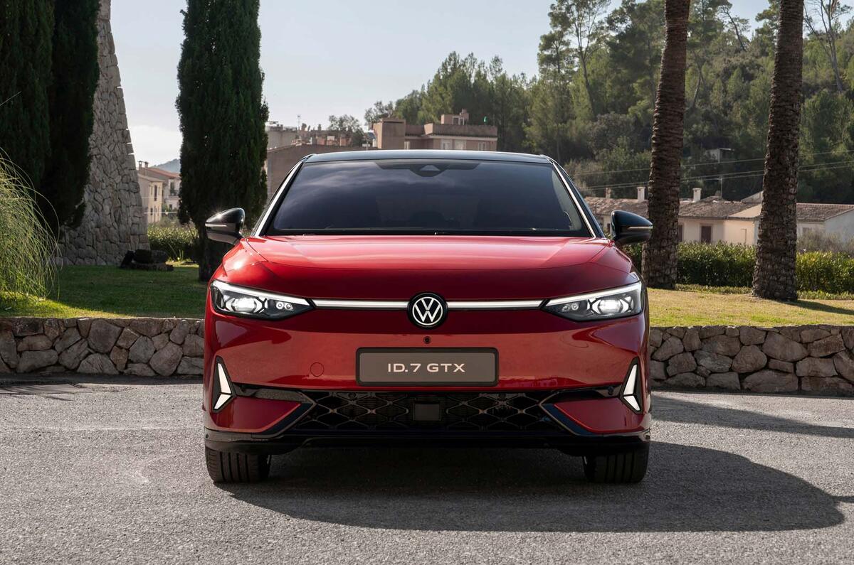 Volkswagen ID7 GTX front Volkswagen ID7 GTX front