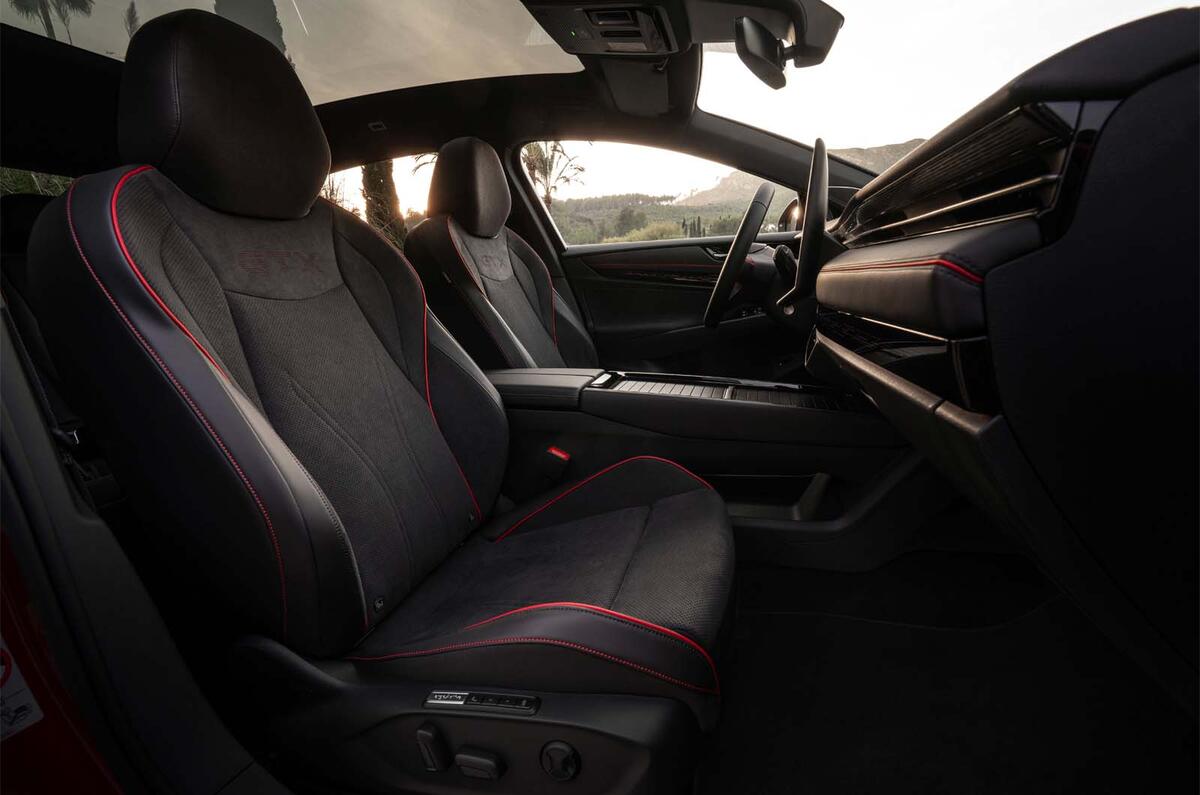 Volkswagen ID7 GTX interior seats Volkswagen ID7 GTX interior seats