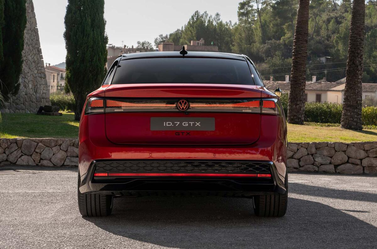 Volkswagen ID7 GTX rear Volkswagen ID7 GTX rear
