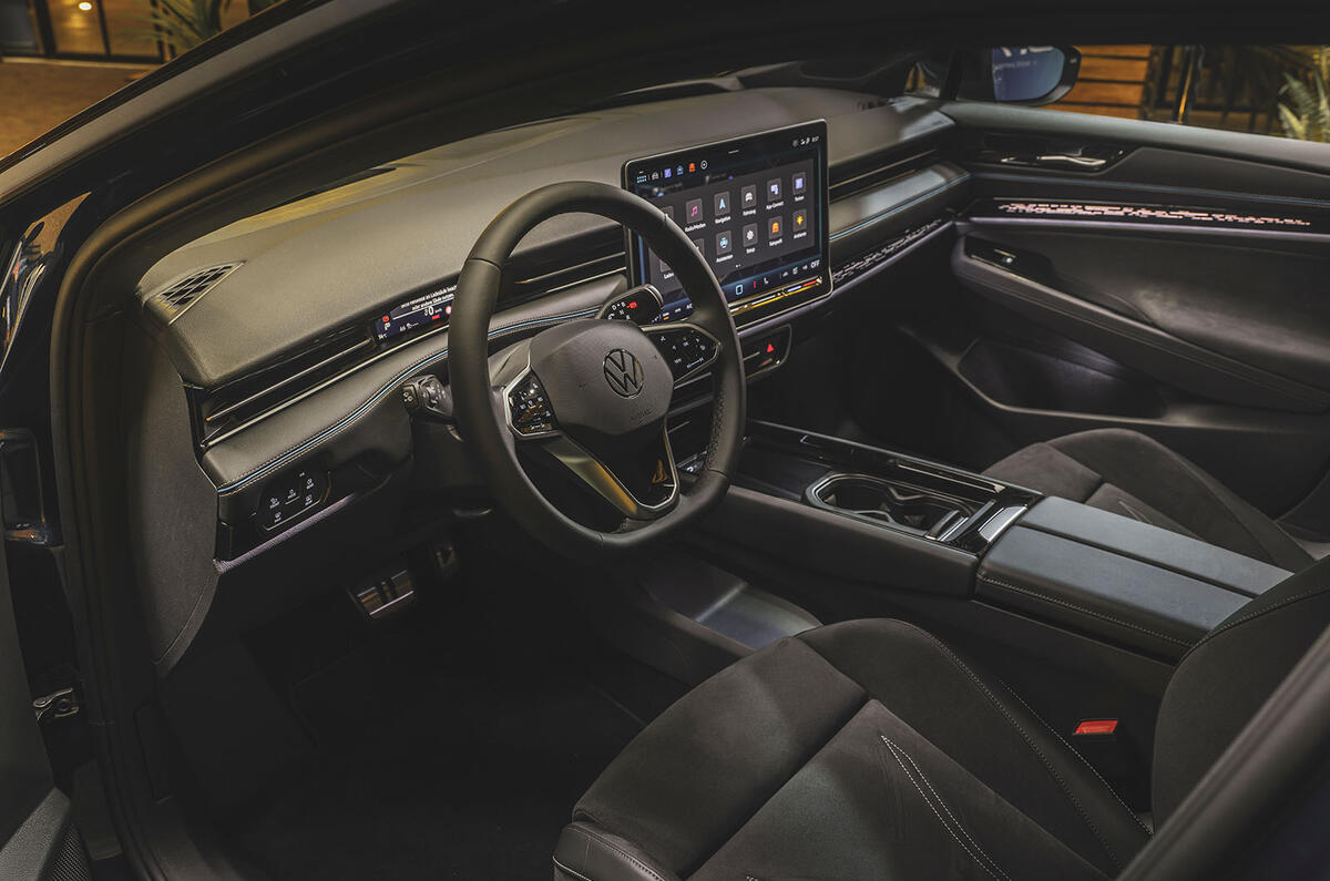 Volkswagen ID 7 interior drivers side