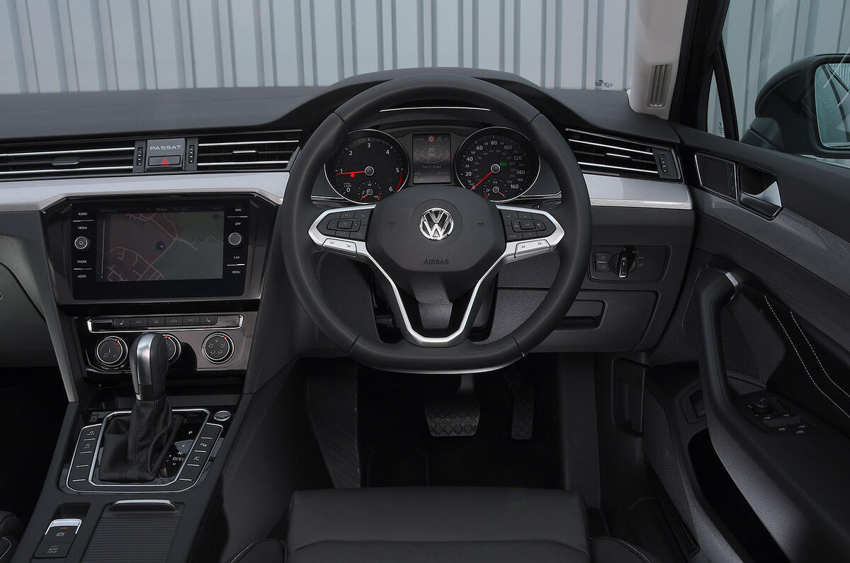 Volkswagen Passat estate interior Volkswagen Passat estate interior