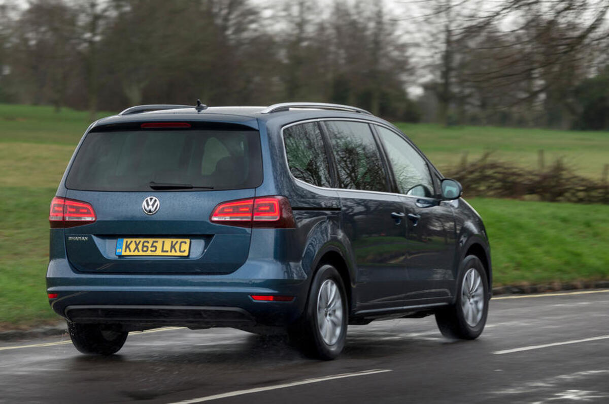 volkswagen sharan rear