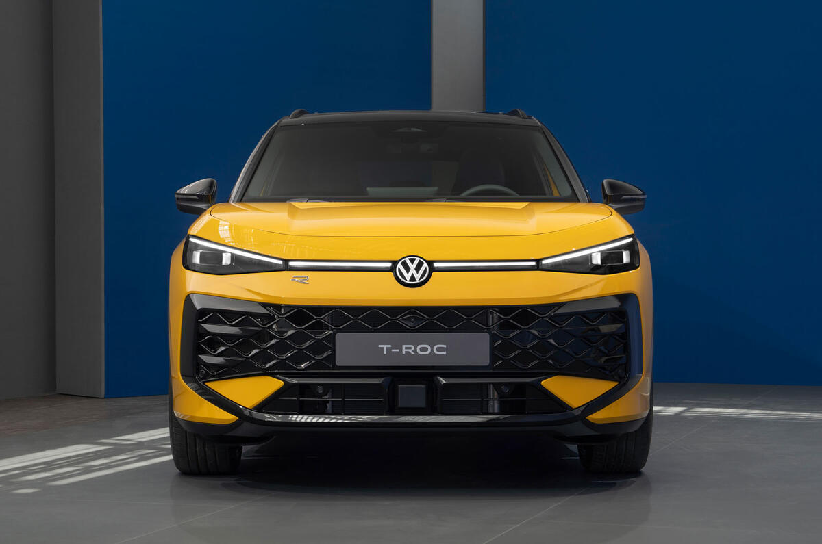 Volkswagen T Roc 2026 front static Volkswagen T Roc 2026 front static