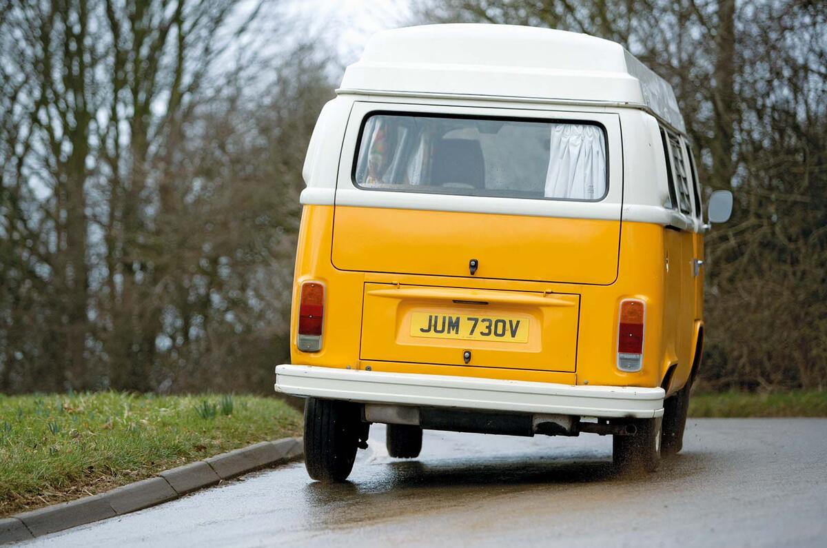 Volkswagen T2 rear Volkswagen T2 rear