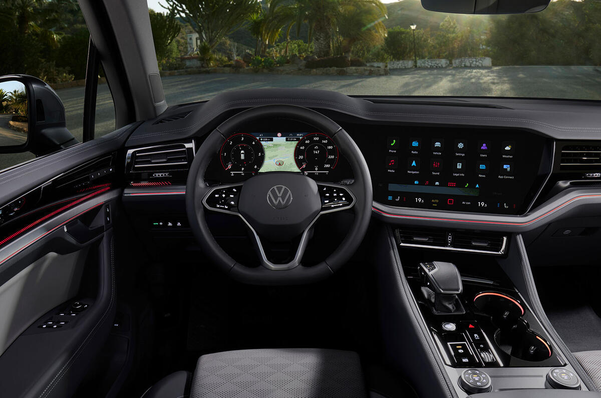 Volkswagen Touareg dashboard Volkswagen Touareg dashboard