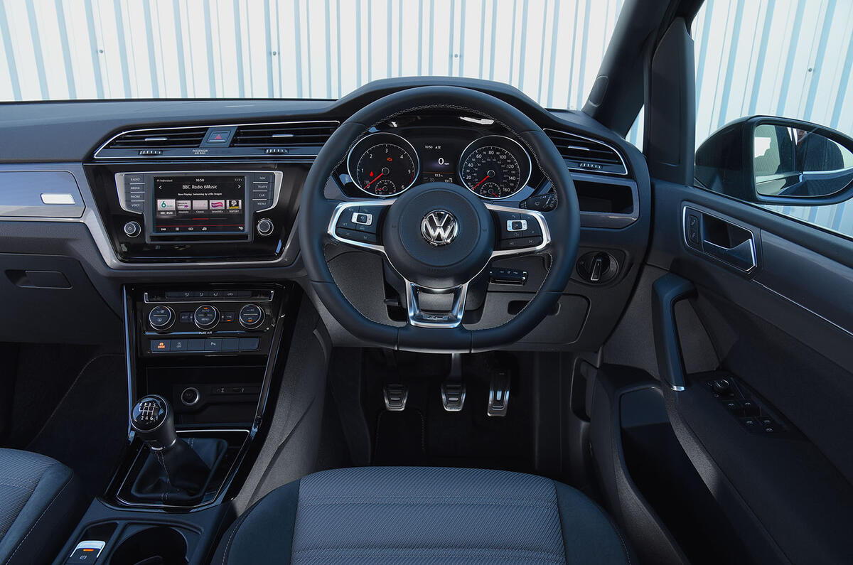 Volkswagen Touran interior Volkswagen Touran interior