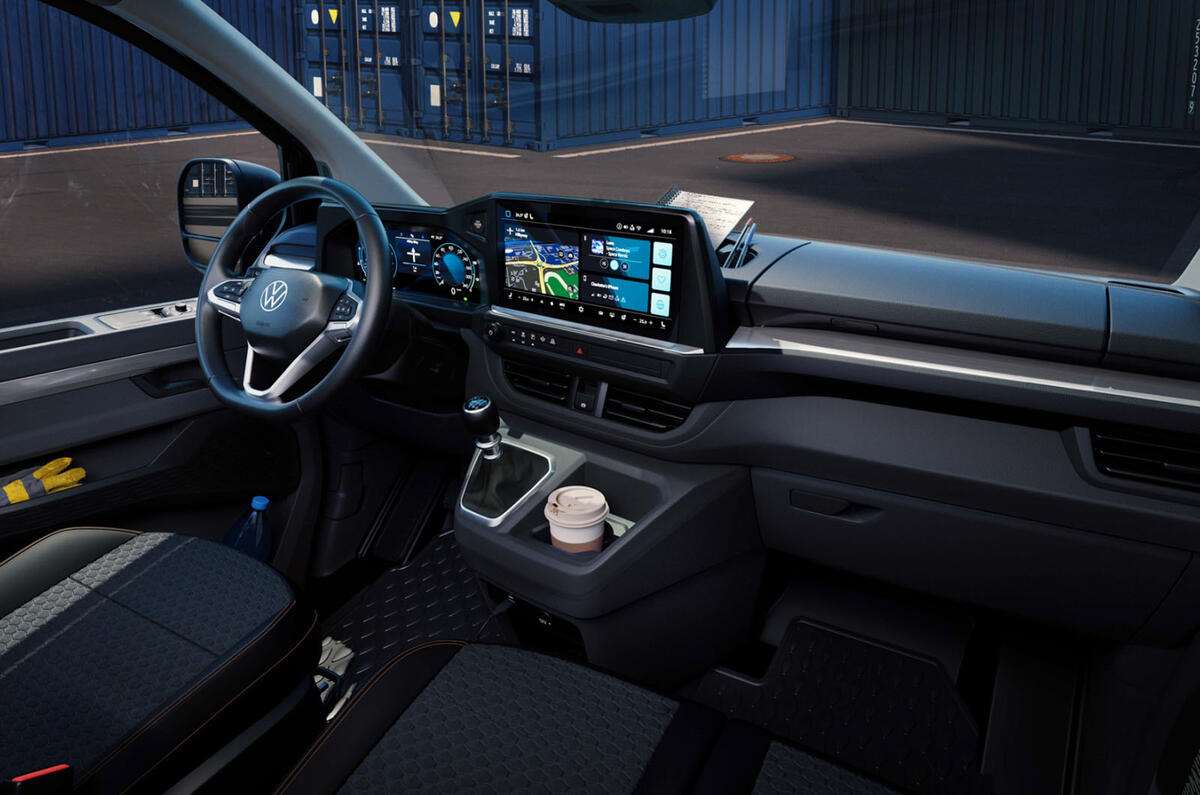 Volkswagen Transporter 2024 interior Volkswagen Transporter 2024 interior