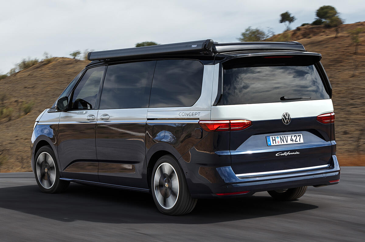 Volkswagen California Concept rear lead Volkswagen California Concept rear lead