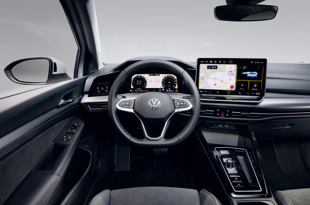 Volkswagen Golf 2024 interior Volkswagen Golf 2024 interior