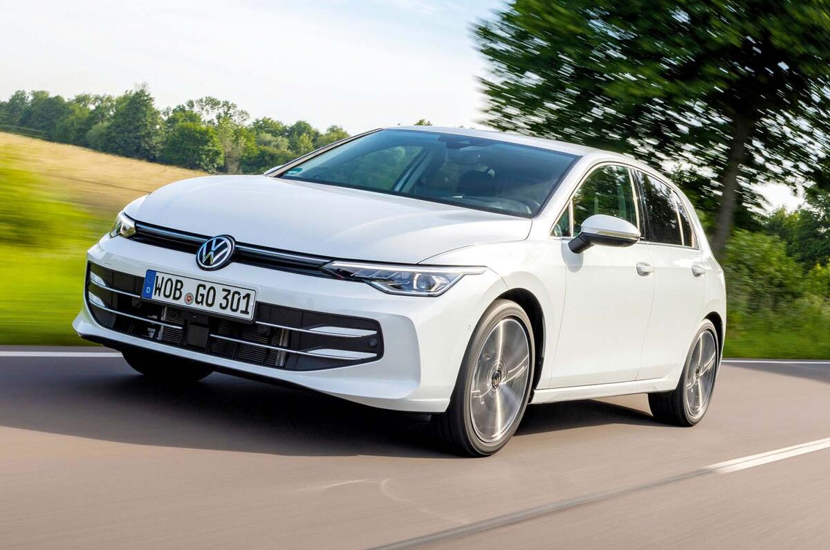 Volkswagen Golf front three quarer Volkswagen Golf front three quarer