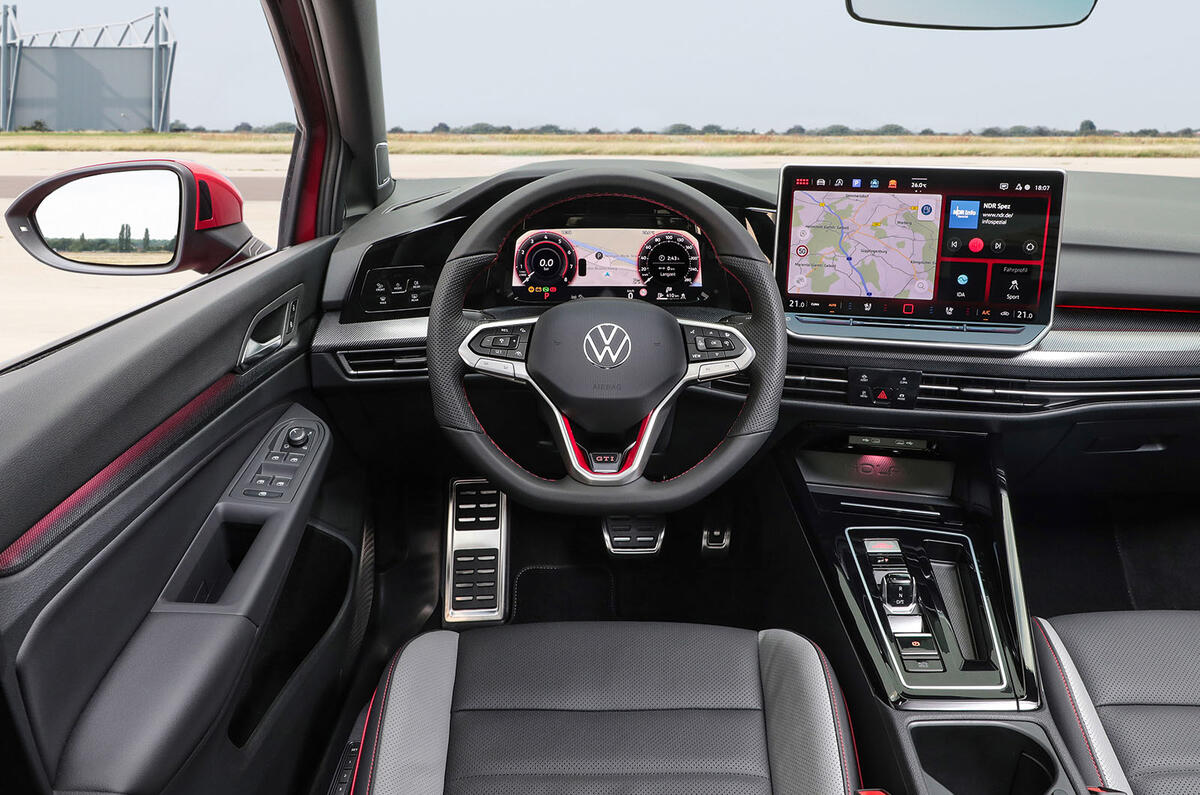 Volkswagen Golf GTI interior Volkswagen Golf GTI interior