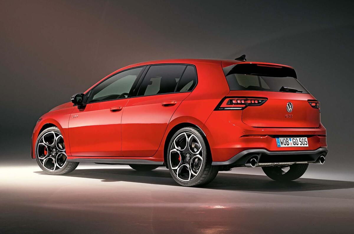 Volkswagen Golf GTI rear three quarter Volkswagen Golf GTI rear three quarter