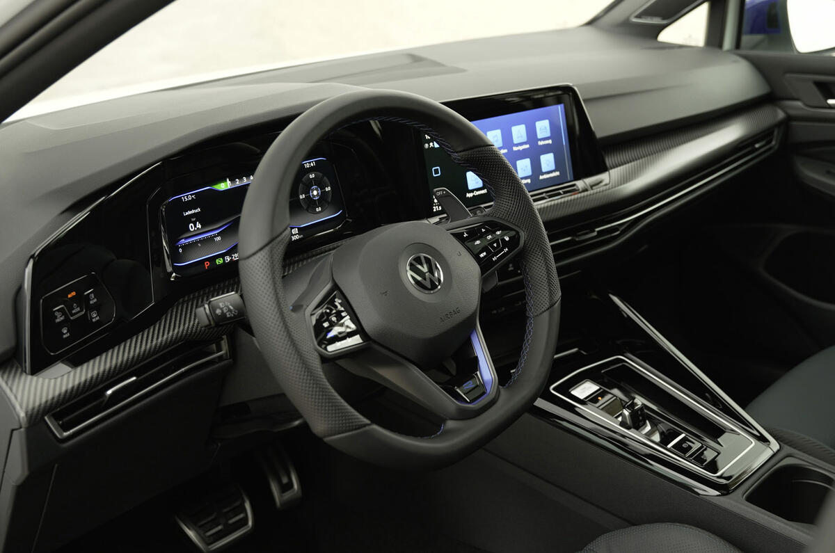 Volkswagen Golf R 20 years front cabin Volkswagen Golf R 20 years front cabin