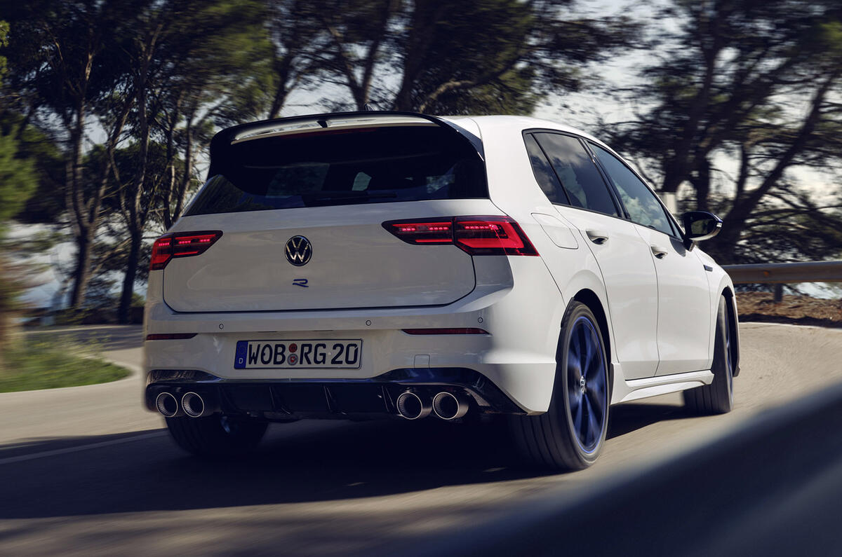 Volkswagen Golf R 20 years rear