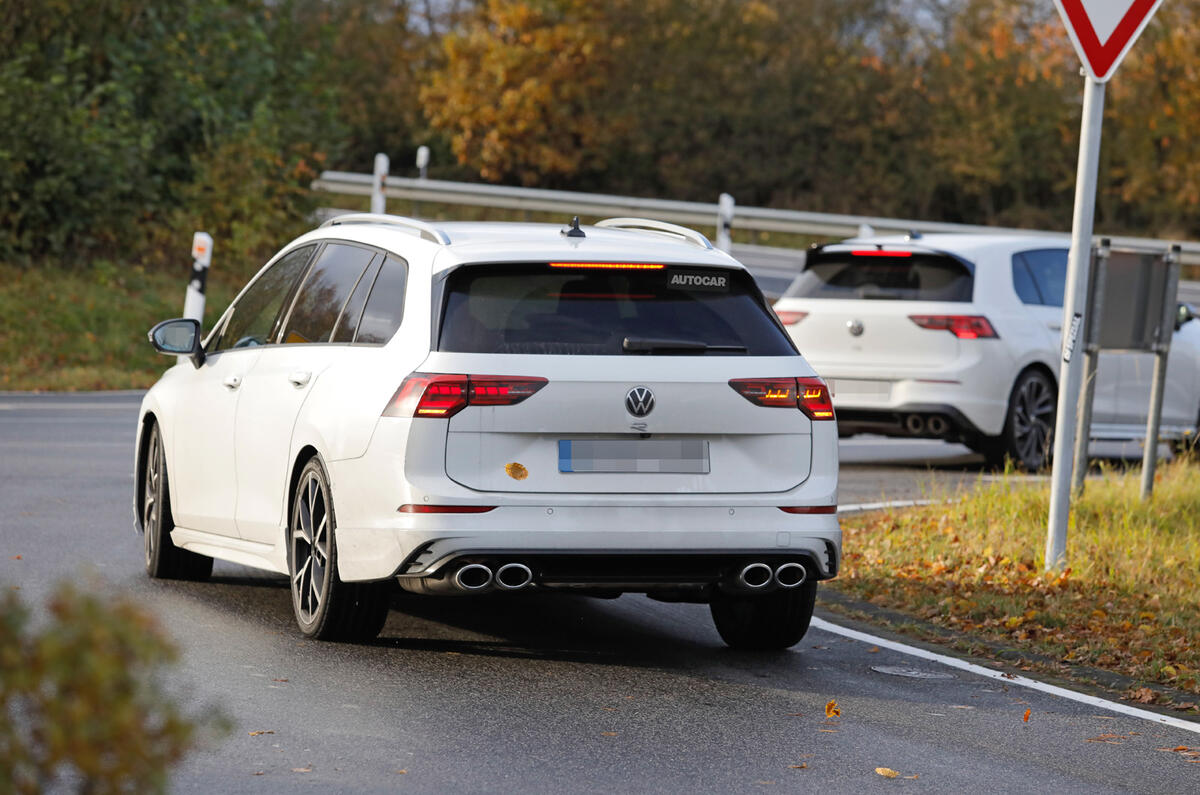 Volkswagen Golf R  estate rear