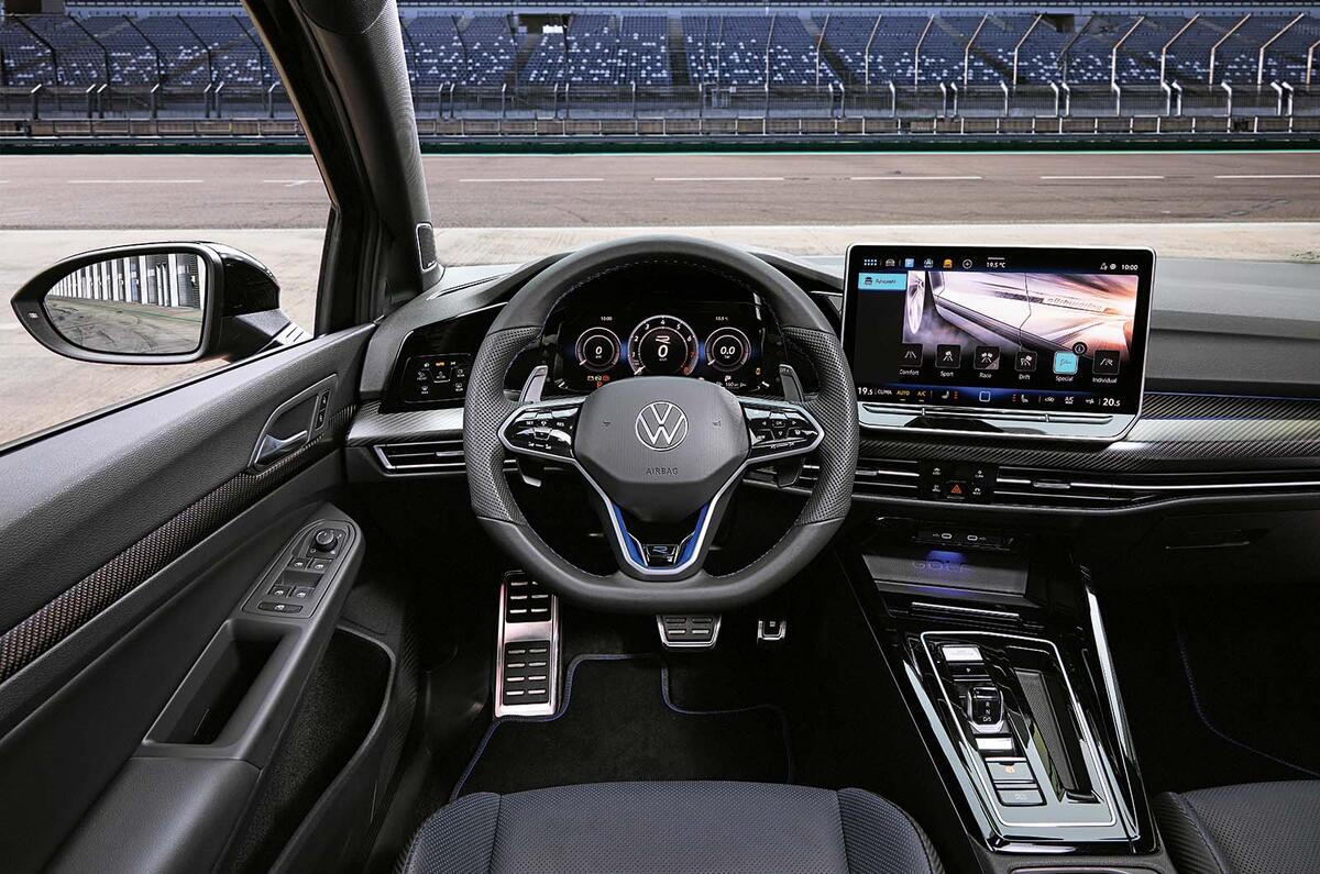 Volkswagen Golf R interior Volkswagen Golf R interior