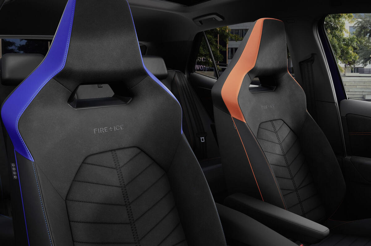 Volkswagen ID.3 GTX Fire & Ice interior Volkswagen ID.3 GTX Fire & Ice interior