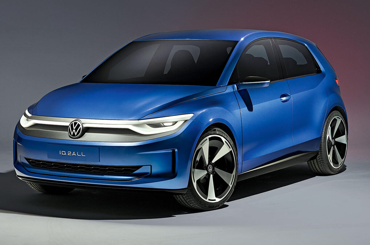 Volkswagen ID2all front three quarter Volkswagen ID2all front three quarter