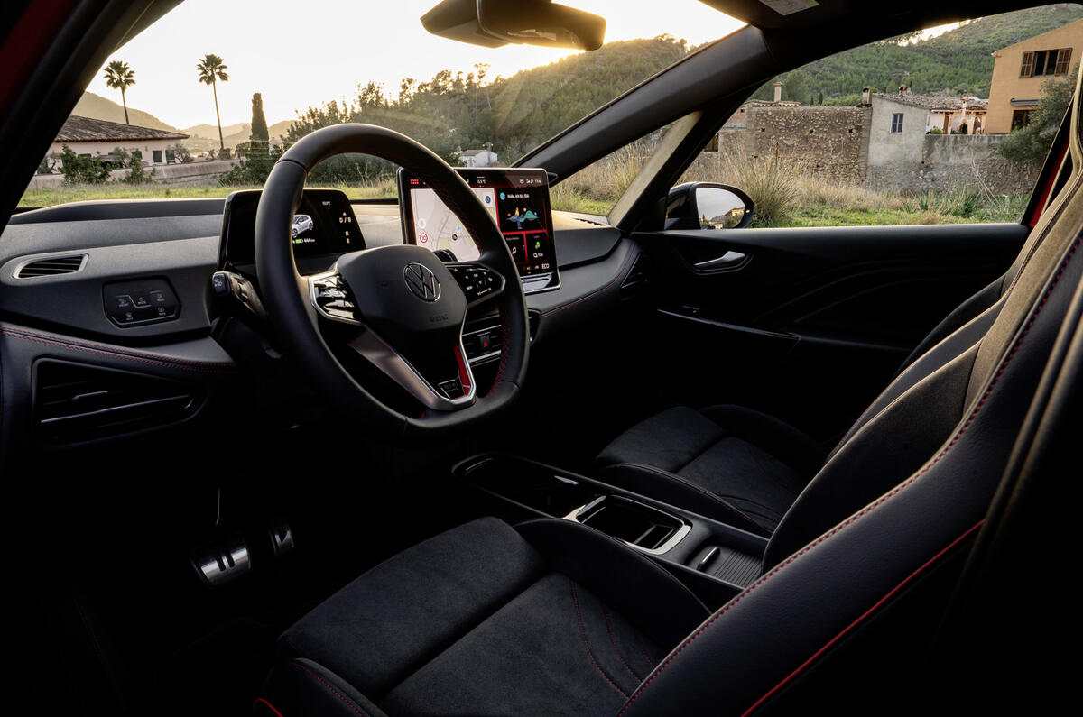 Volkswagen ID 3 GTX front cabin