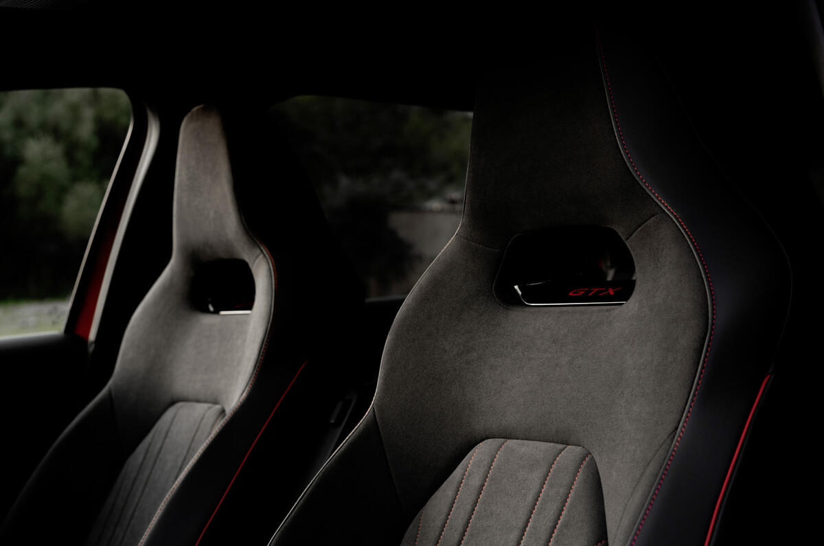 Volkswagen ID 3 GTX seats