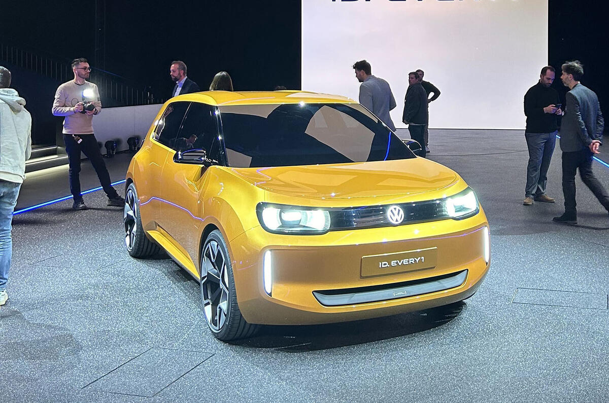 Volkswagen ID Every1 front three quarter static