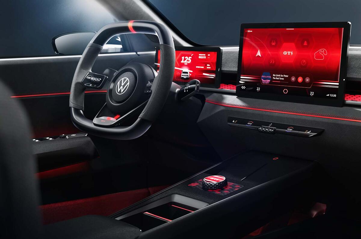 Volkswagen ID GTI interior Volkswagen ID GTI interior