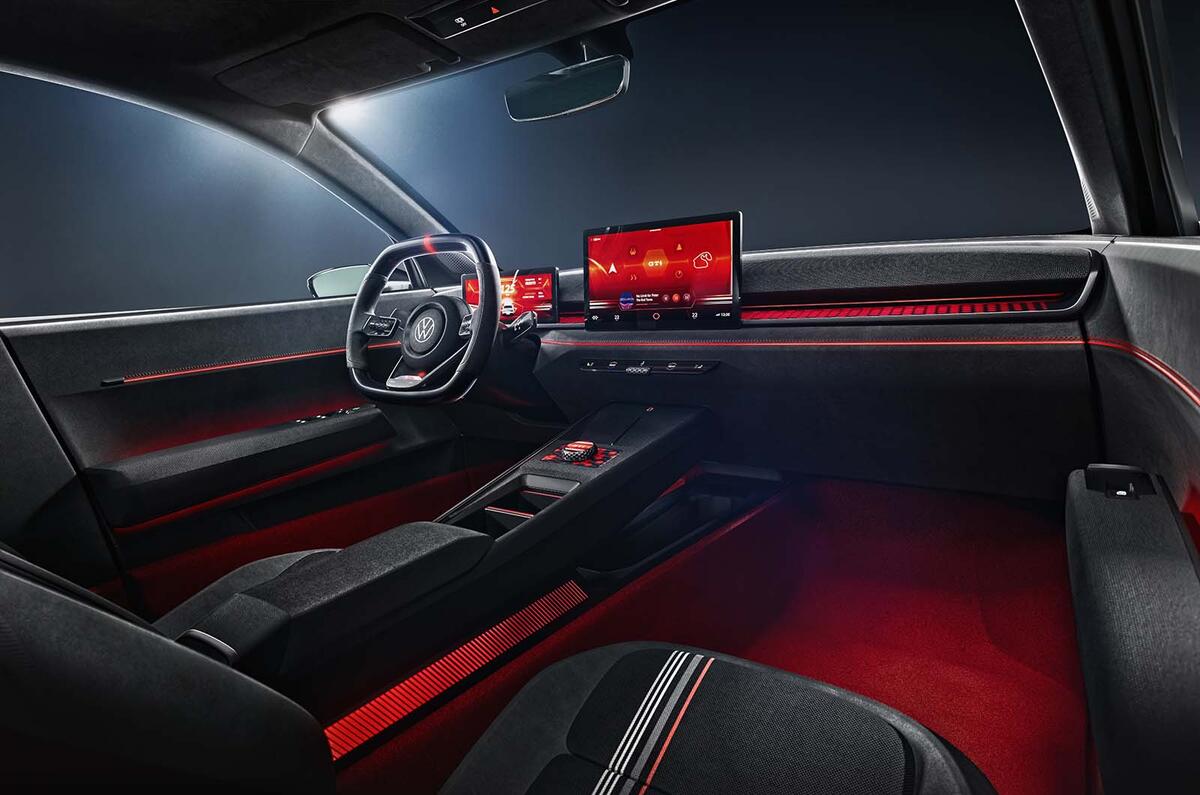 Volkswagen ID GTI interior wide Volkswagen ID GTI interior wide