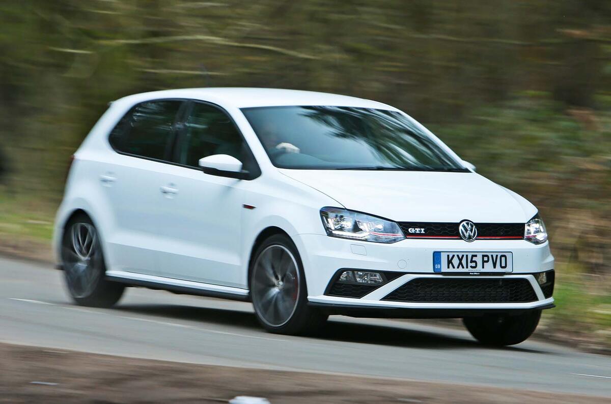 Volkswagen Polo GTI front three quarter