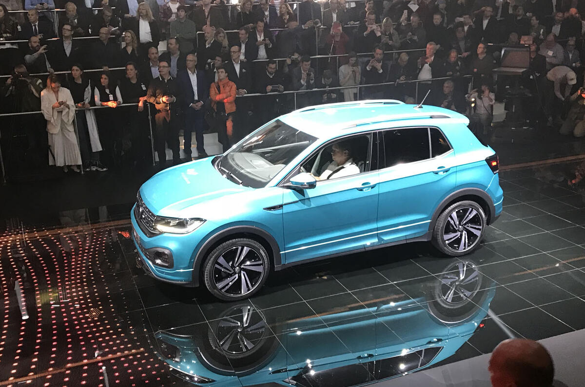 Volkswagen T-Cross 2019 official reveal event - front