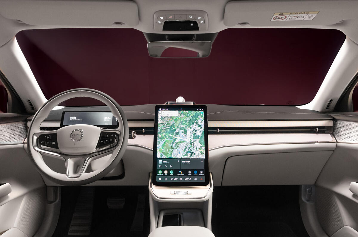 Volvo ES90 studio dashboard Volvo ES90 studio dashboard