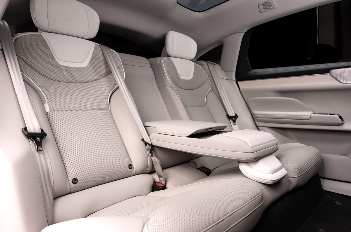 Volvo ES90 studio interior rear Volvo ES90 studio interior rear