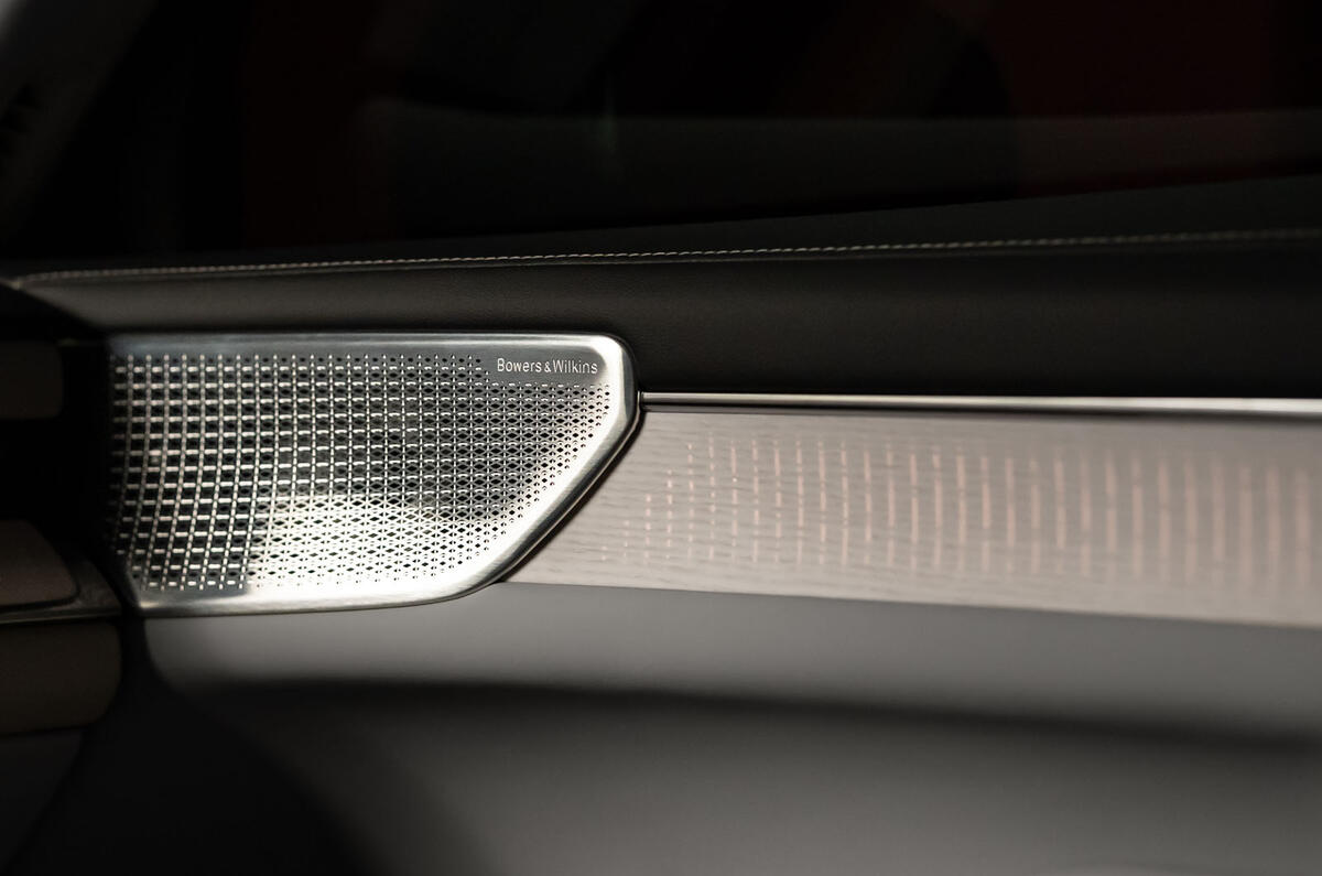 Volvo ES90 studio interior speaker Volvo ES90 studio interior speaker