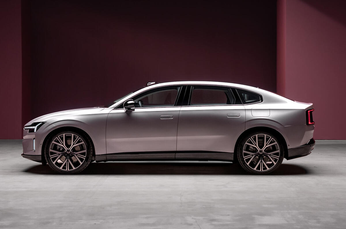 Volvo ES90 studio side