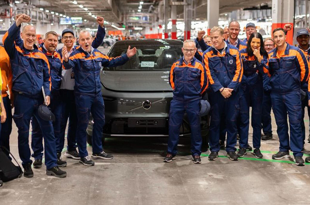 Volvo EX60 Linkedin teaser