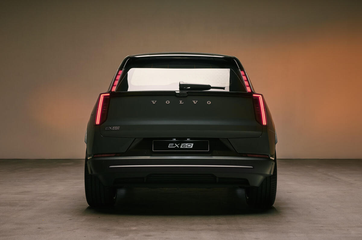 Volvo EX60 rear
