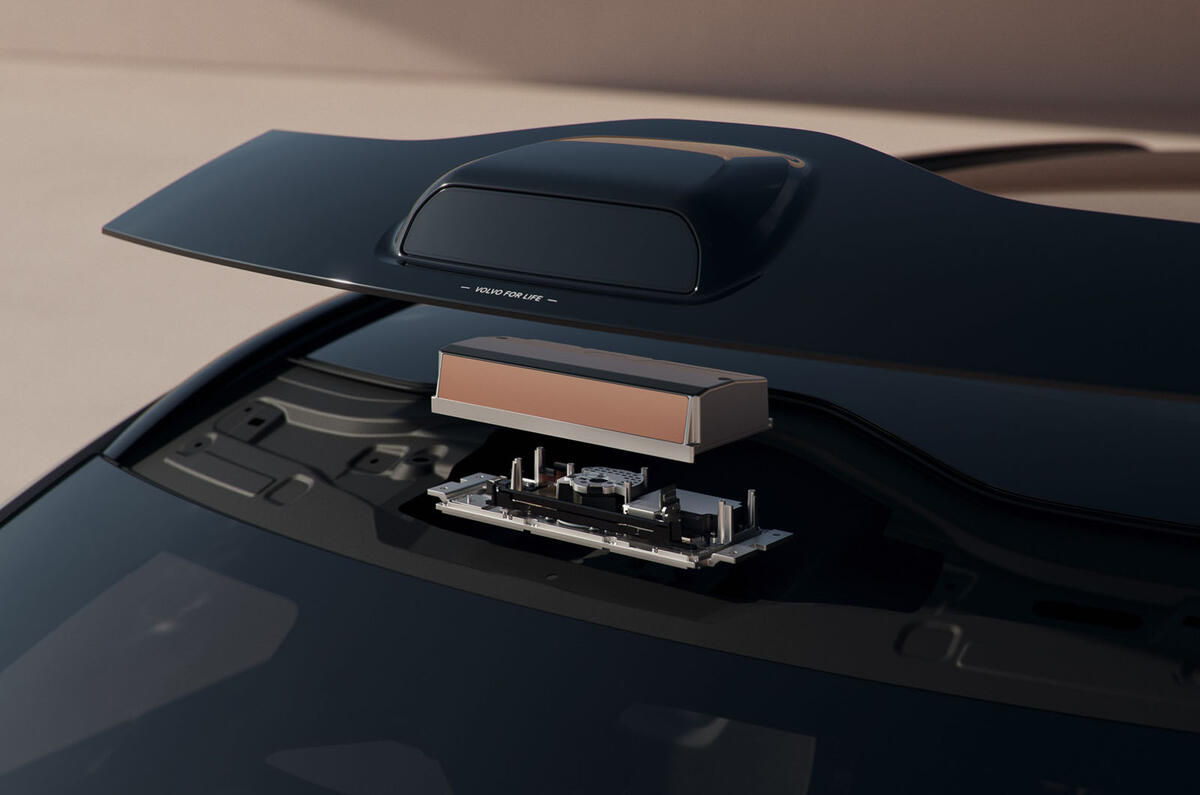 Volvo EX90 2023 Lidar