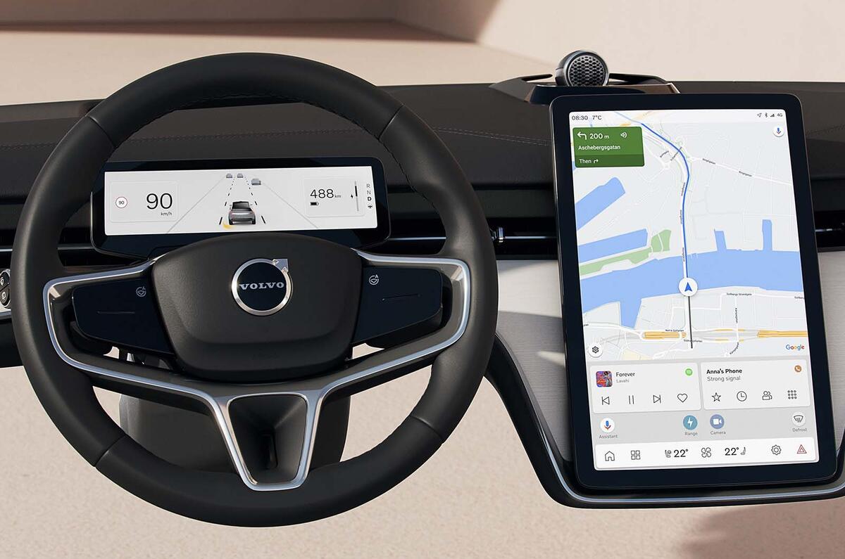 Volvo EX90 dashboard