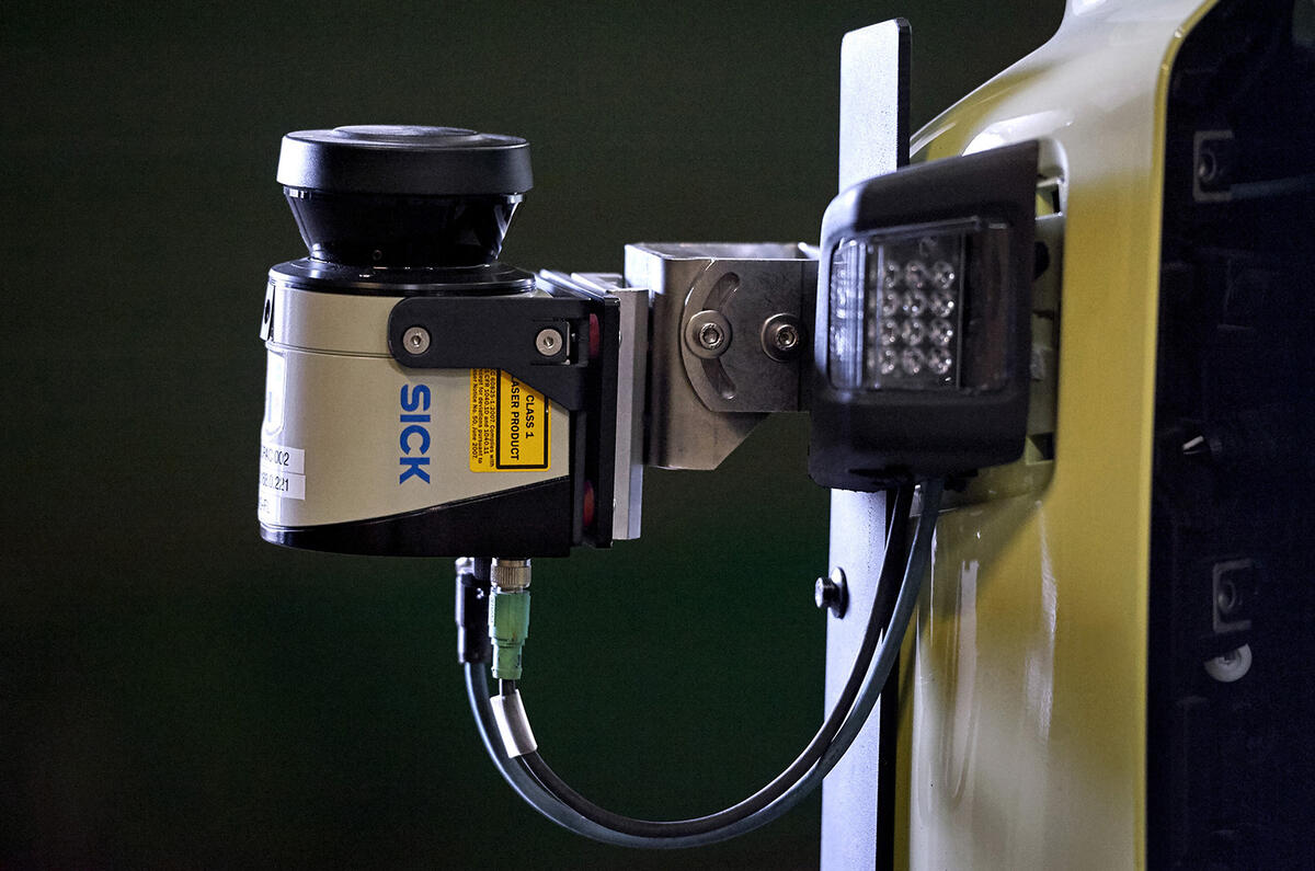 Volvo FMX self-driving truck