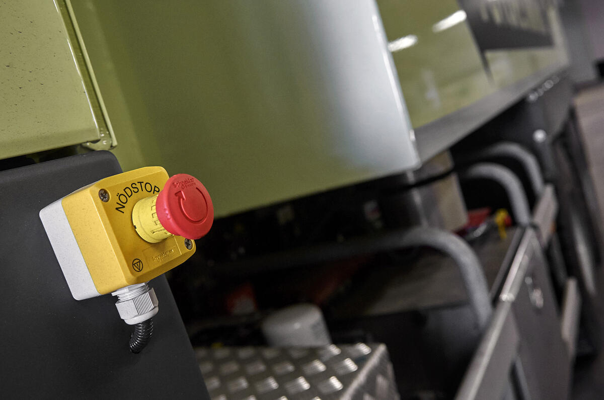 Volvo FMX self-driving truck