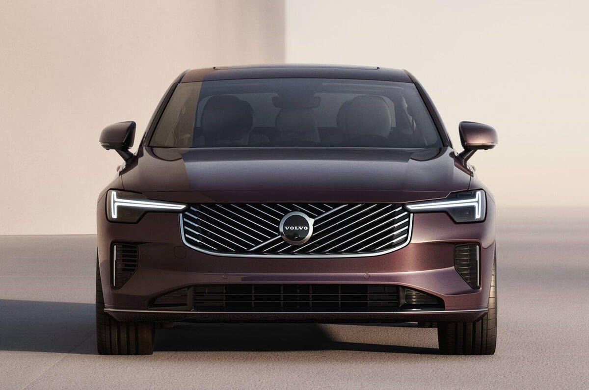 Volvo S90 facelift front