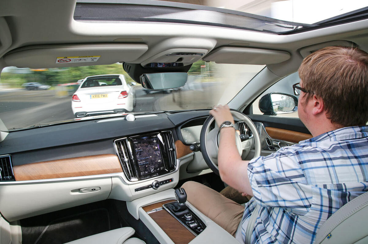 Audi A6 vs Lexus GS vs Mercedes-Benz E-Class vs Volvo S90 - executive car group test