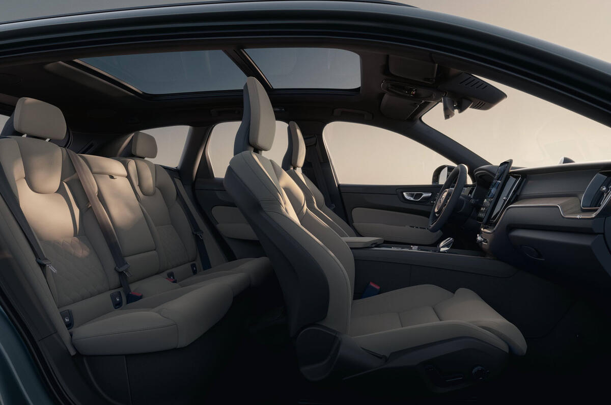 Volvo XC60 refresh interior side Volvo XC60 refresh interior side