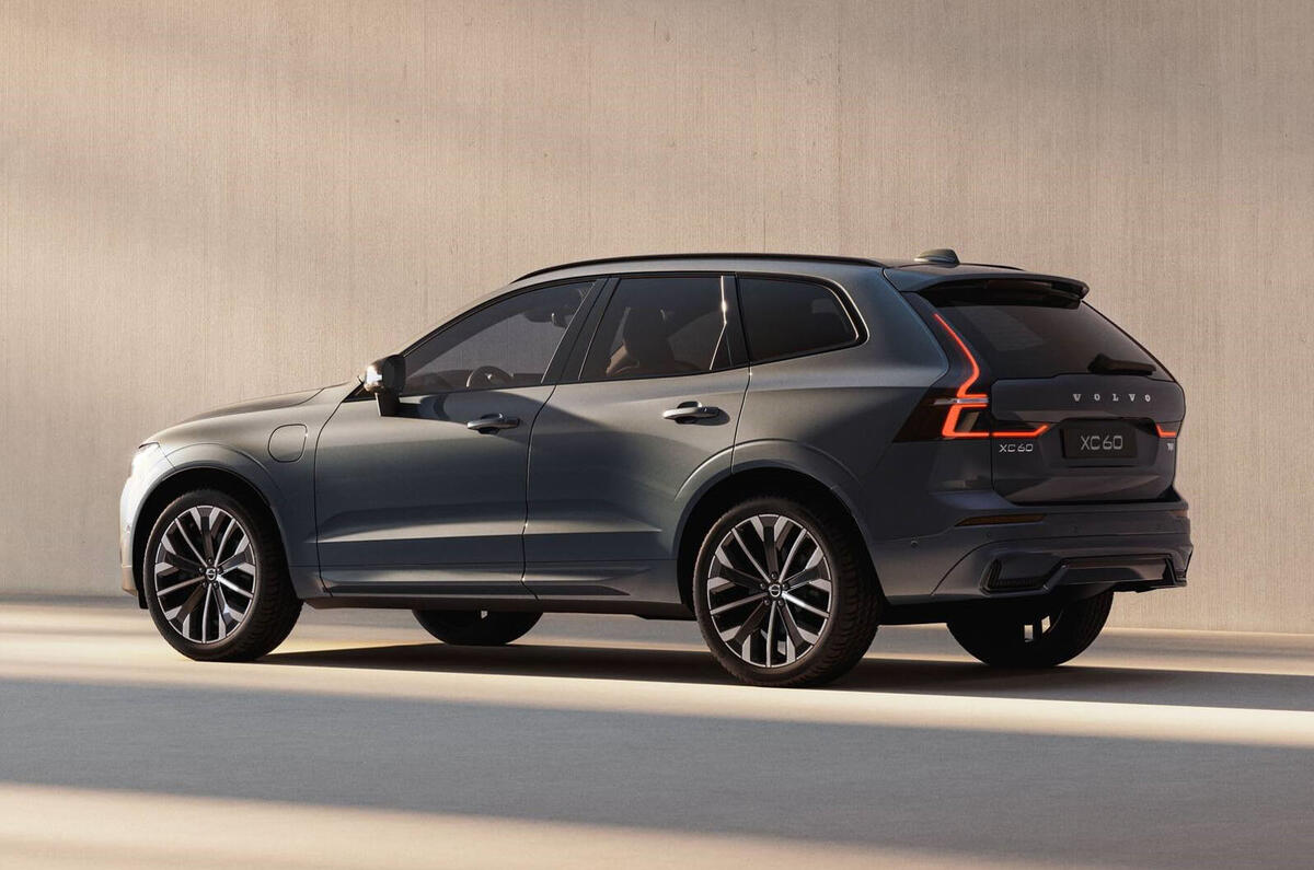 Volvo XC60 refresh rear quarter Volvo XC60 refresh rear quarter