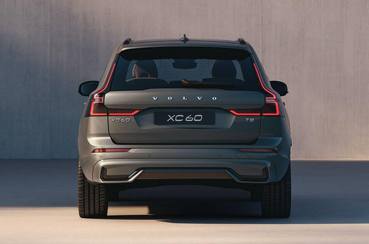 Volvo XC60 refresh rear Volvo XC60 refresh rear