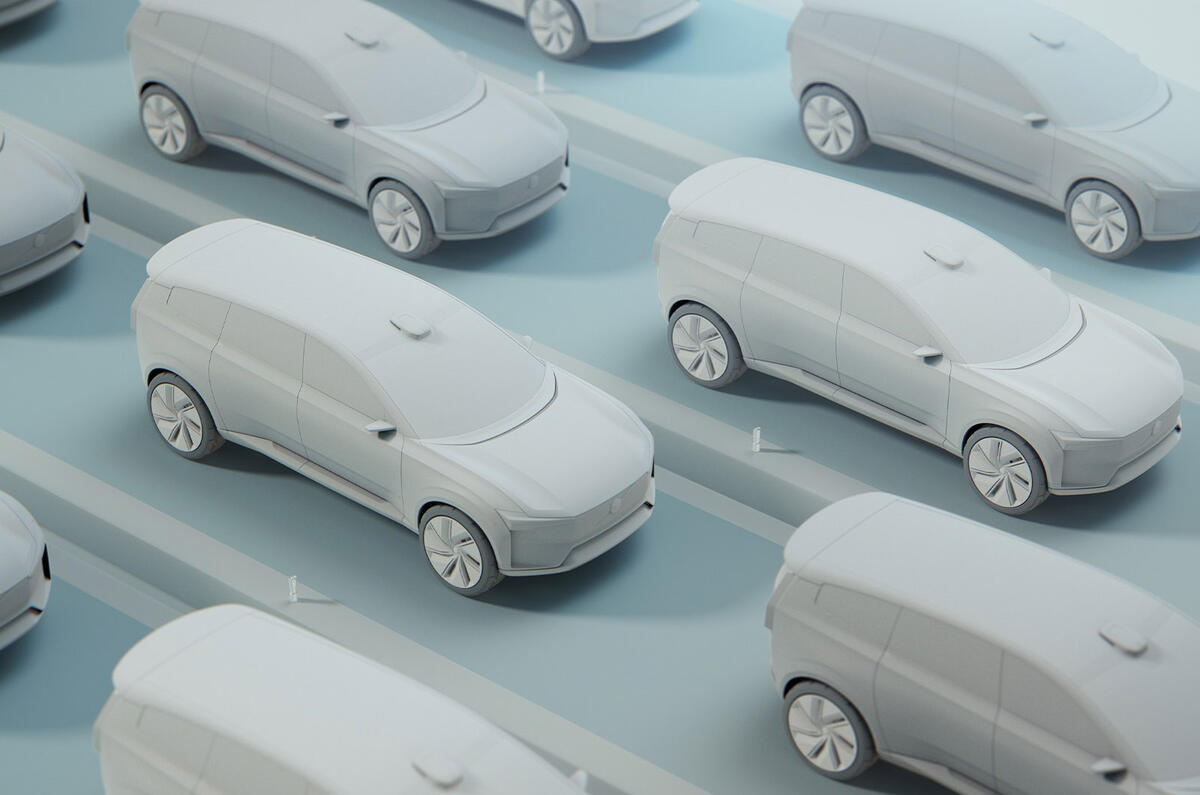 Volvo cars graphic