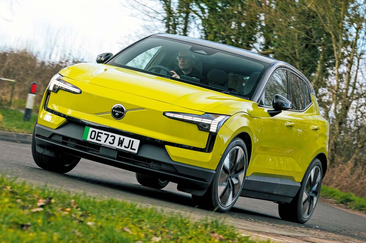 Volvo EX30 front three quarter